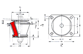 786027 S5 (holes 90x74mm)